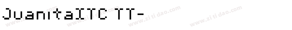 JuanitaITC TT字体转换